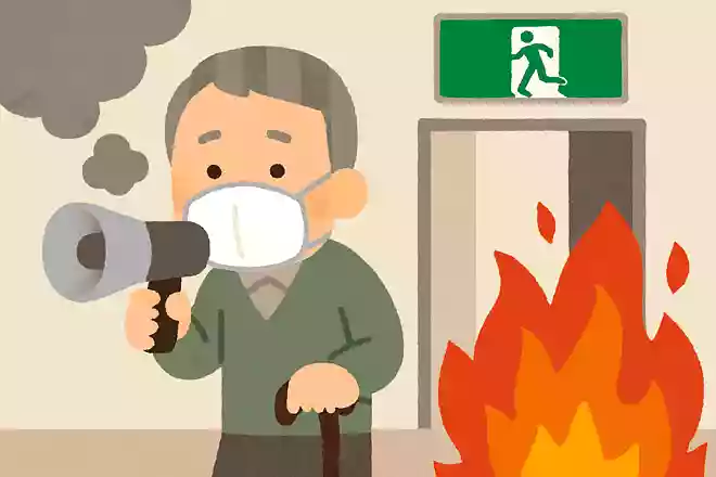 火災から避難するために役立つものは何?