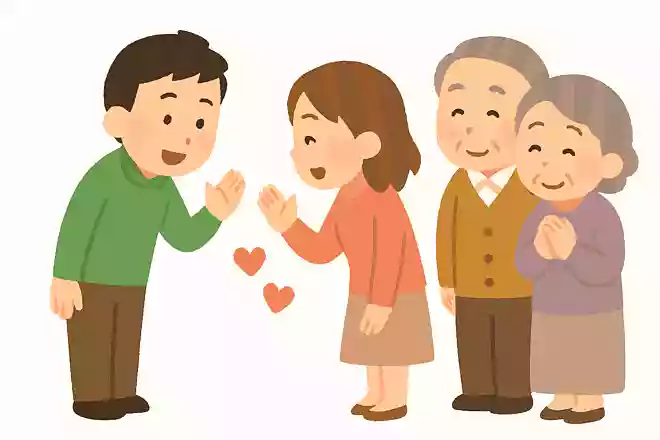 はじめは身振りだけの愛の挨拶であっても、次第に、そこから本当の愛が滲んで湧いて来る事だってある。太宰治