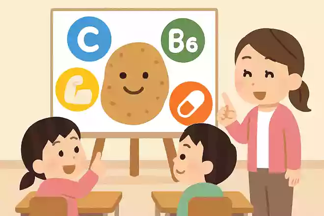 じゃがいもにはどの栄養素が多く入っているでしょうか