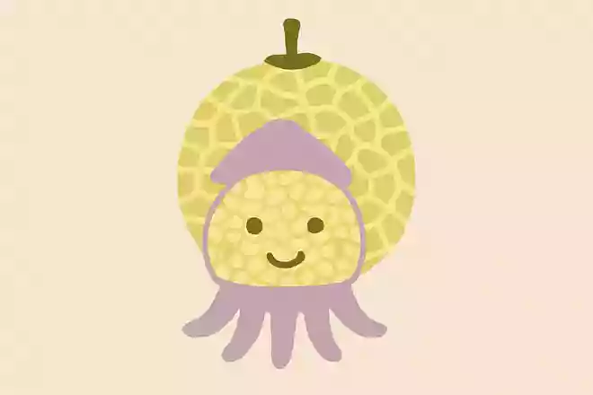 イカを酢に漬けるとどんな果物になるでしょう?