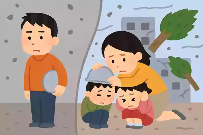 家族 or 自分、災害が起こったときに守りたいのはどっち?