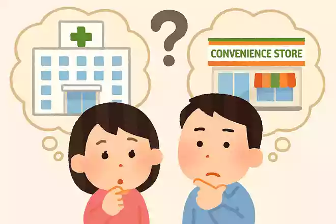 コンビニよりも数が多い病院はなに?