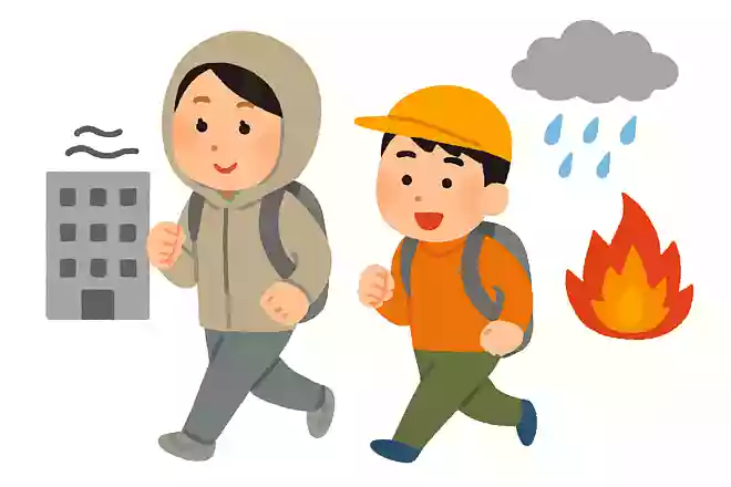 避難するときはどのような服装がいいでしょう?