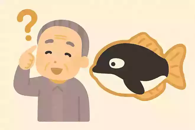 鯛の形の「たい焼き」はもともと違う生き物の形でした。何の形をしていたでしょうか?