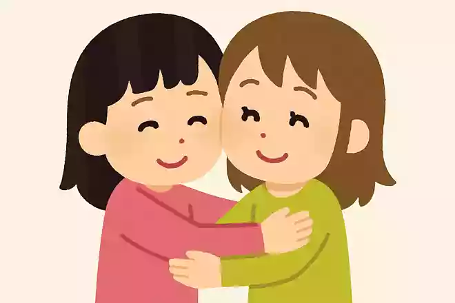 私には〇〇ほど信用できる友達は他にいないし、素のままの自分でいられる本当に貴重な存在です。