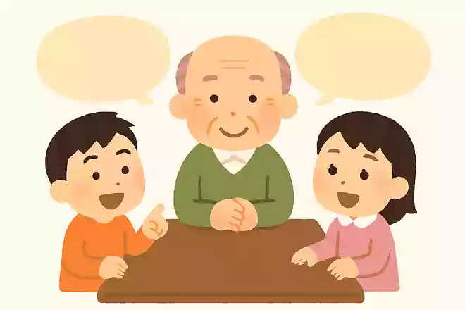 孫と一緒に楽しんでいることは