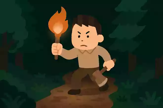 「覚悟」とは、暗闇の荒野に進むべき道を切り開くということだ!