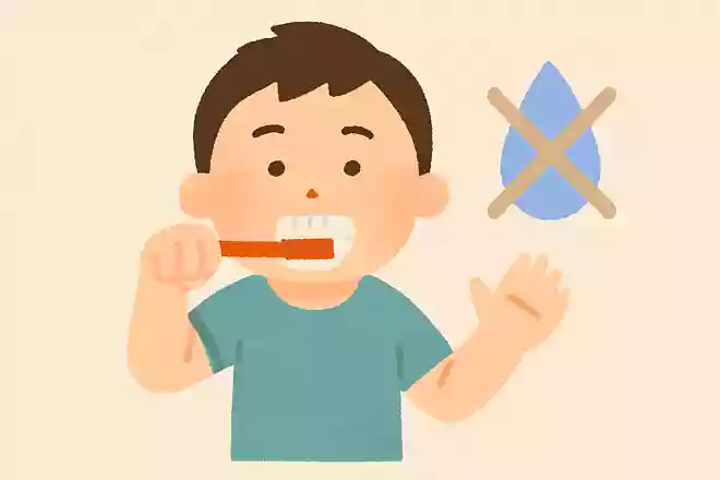 歯磨きの際は歯ブラシはぬらさず使う方がいいNEW!
