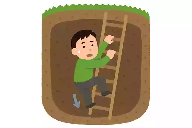 深さ30mの落とし穴に落ちてしまいました。あなたは1時間ごとに3メートル登れますが、直後に2メートル落ちてしまいます。脱出するには何時間かかるでしょうか？