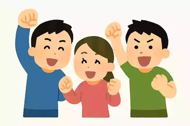 「行くぞー!」「そだねー」「勝つぞー!」「そだねー」