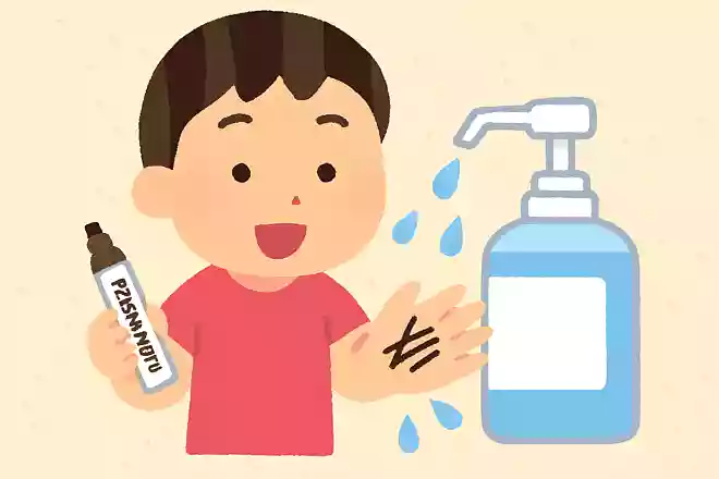 手についた油性ペンを落とすのに効果的なものはなんでしょう?