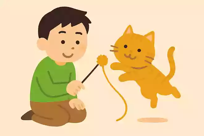 私が猫と戯れているとき、ひょっとすると猫のほうが、私を相手に遊んでいるのではないだろうかミシェル・ド・モンテーニュ