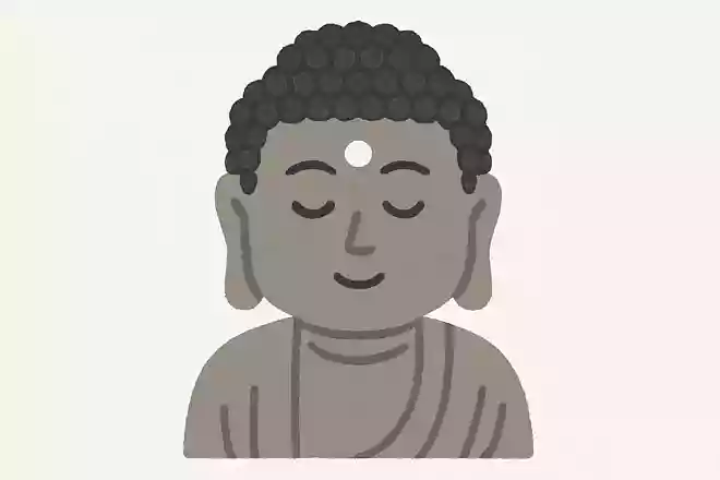 大仏のおでこには白毫と呼ばれる丸いものがありますが、それは何を表しているでしょうか?