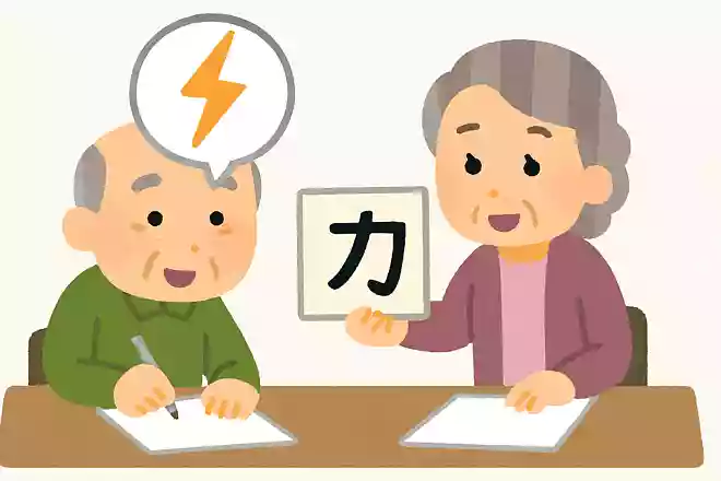「田」+「力」=