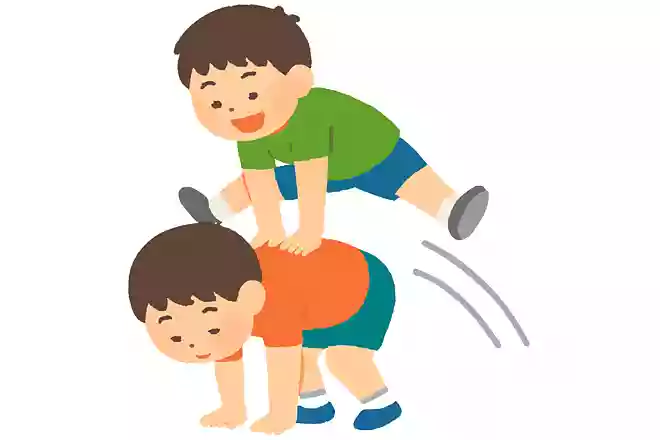一定のリズムで跳び続ける
