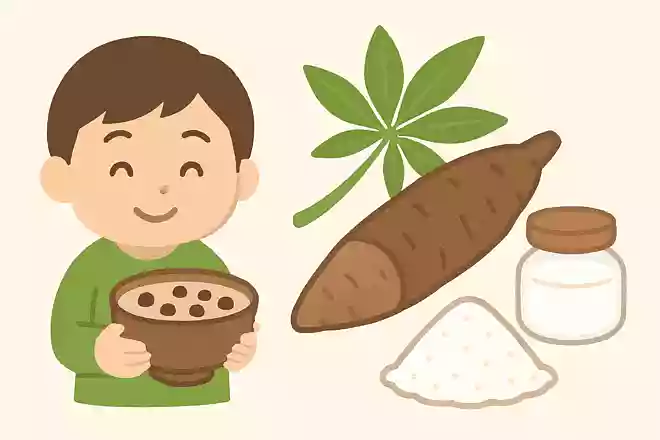 タピオカの原材料は何でしょうか？