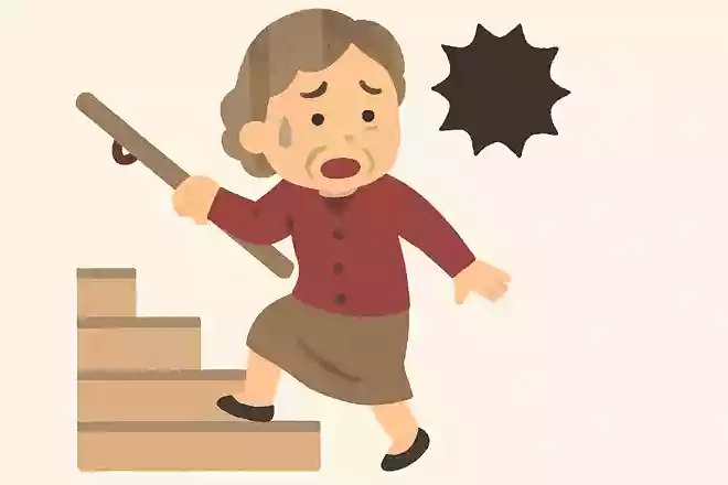 階段は下ることでも太ももの筋肉が鍛えられ転倒しにくくなる。○か×か。