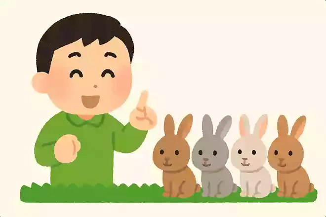 ウサギの数え方は次のうちどれ?