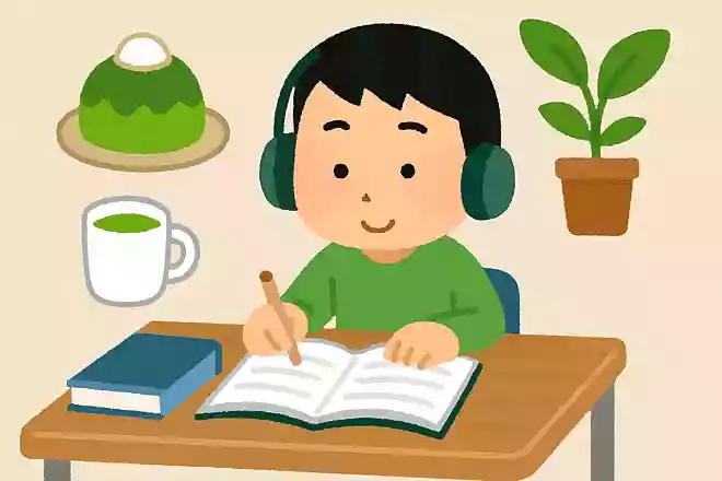 勉強をするときに集中力を維持するために、効果的だといわれているのはどれでしょう?
