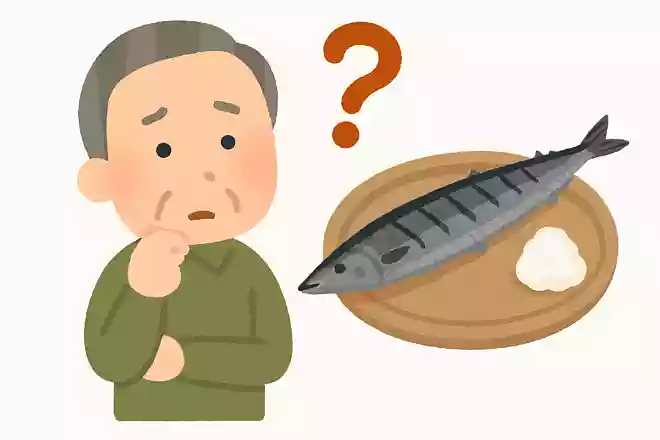 秋の味覚の「サンマ」にはあるものがありません。あるものとは何でしょうか?