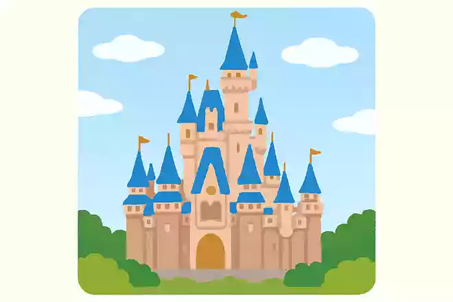 東京ディズニーランドのパーク中央にあるお城は?