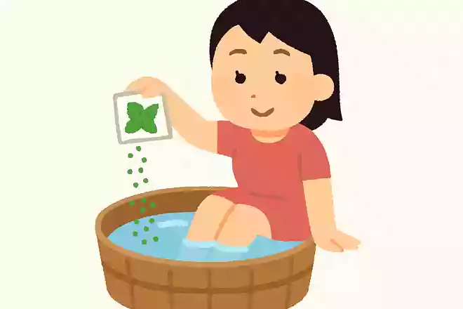 あるものを入れて足湯をすると足の臭いが軽減できます。あるものとは何でしょうか?