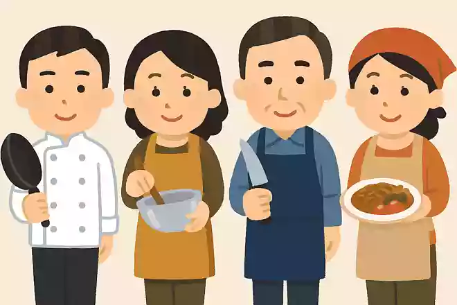 料理がうまそうな人