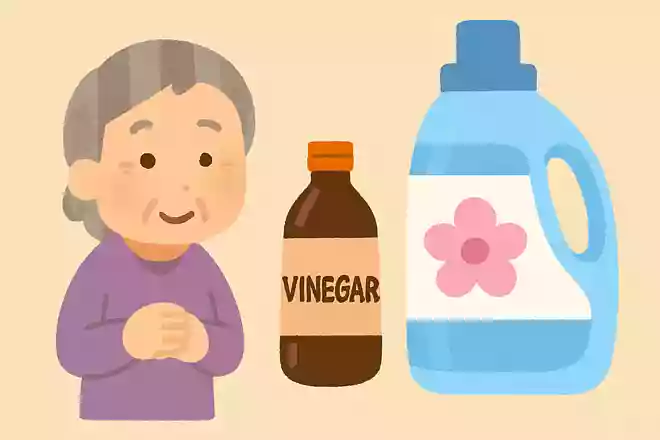 洗濯で使用される柔軟剤。家庭にある別のもので代用ができますが、何でしょうか?