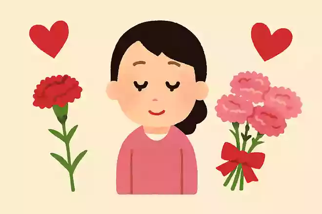 母の日に贈られる花はなんでしょう?