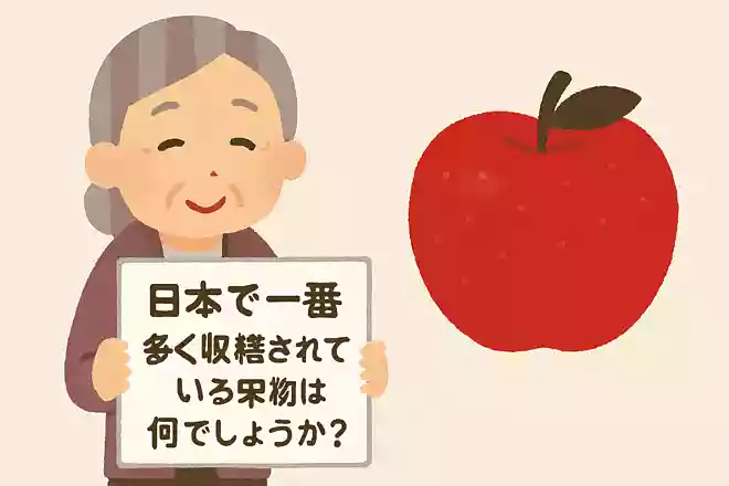 日本で一番多く収穫されている果物は何でしょうか?
