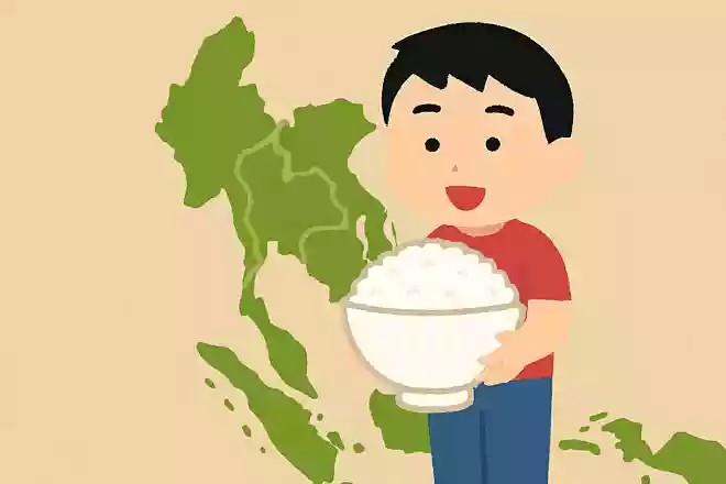 世界で一番お米を食べる国はどこでしょうか?