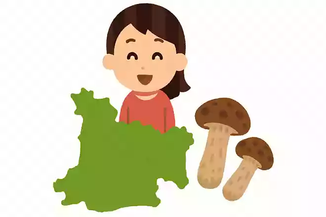 マツタケの収穫量が日本一多い都道府県はどこでしょう?