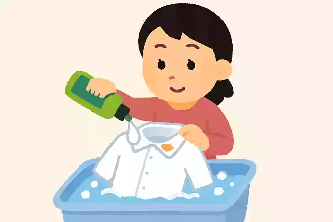 シャツの襟汚れには食器用洗剤がきくNEW!