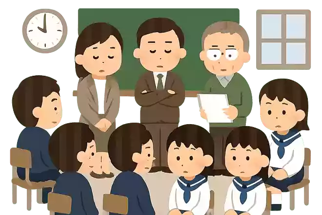 問題があるとすぐ集会が開かれる
