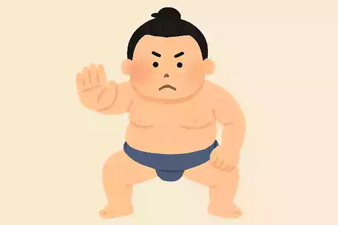 相撲には、◯◯が取れたら負けというルールがあります。それは何?