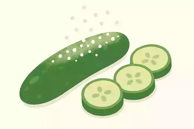キュウリについている白い粉はなんでしょう？
