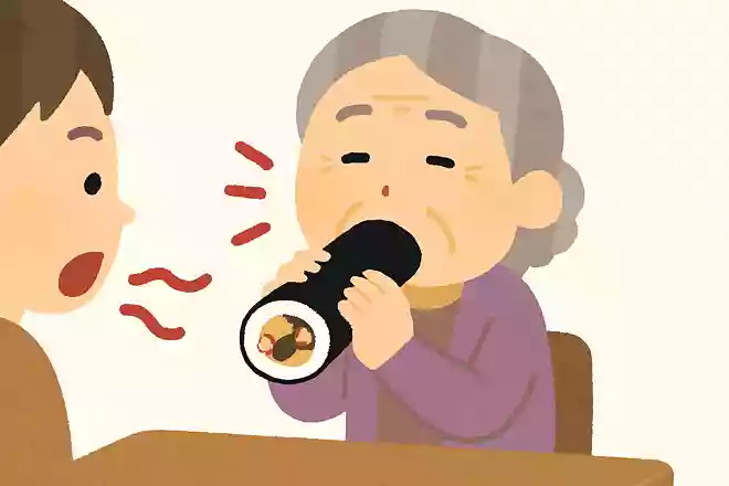 節分に恵方巻を食べる際、やってはいけないことはおしゃべりをすること
