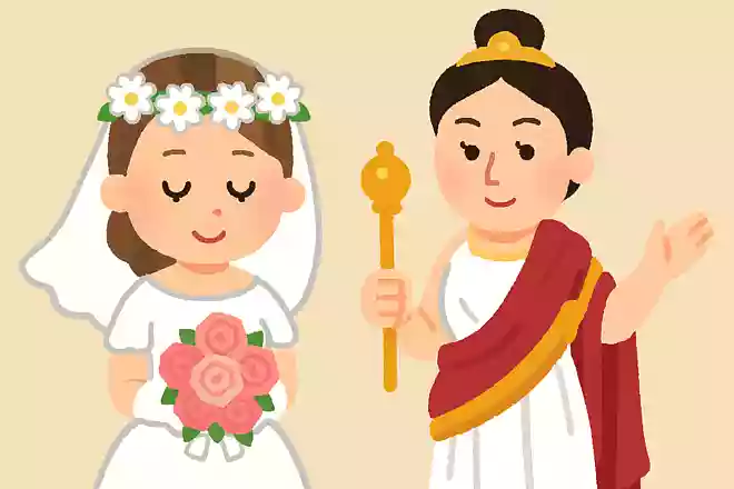 ジューンブライドはローマ神話の女神「JUNO」が由来