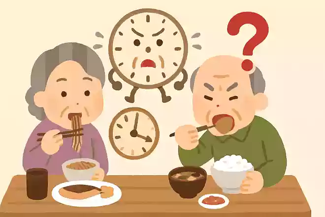 早食いは老化を加速させる。○か×か。