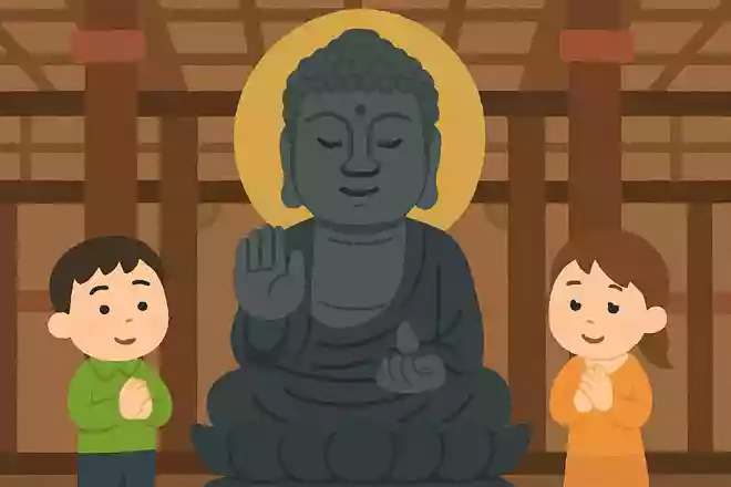 誰の発願によって建てられたでしょうか?