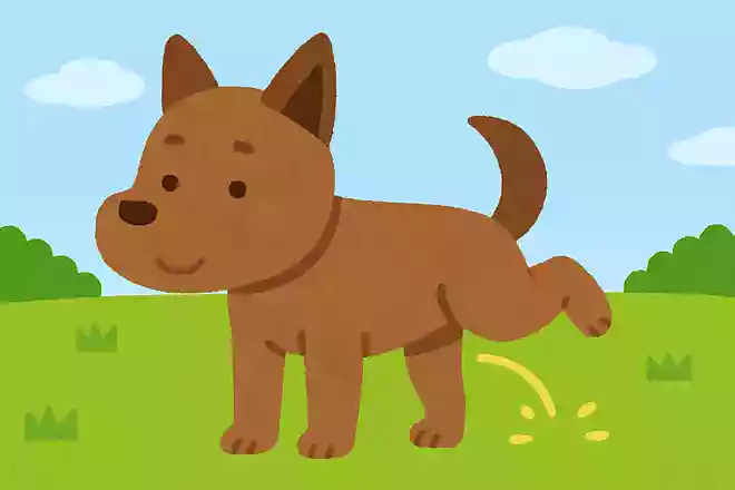 オスがおしっこをするときに片足を上げるのはなぜ？