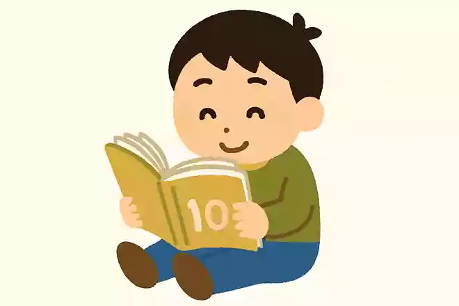 本が好きな人が1日に10ページずつ本を読みます。10日目には本を何ページ読むでしょうか?