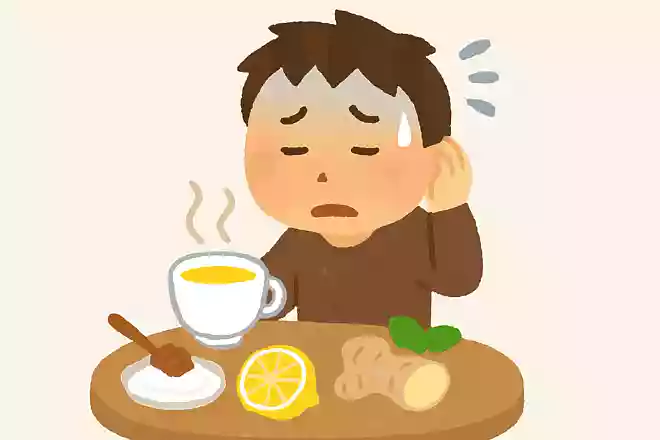 酷い二日酔いのとき、温かいお茶に何を入れて飲むのがいいでしょう?