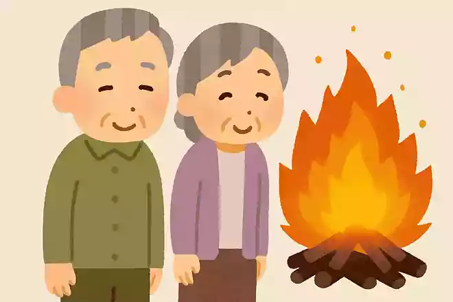 8月16日に先祖を送り返すときに燃やす火を何というのでしょうか?