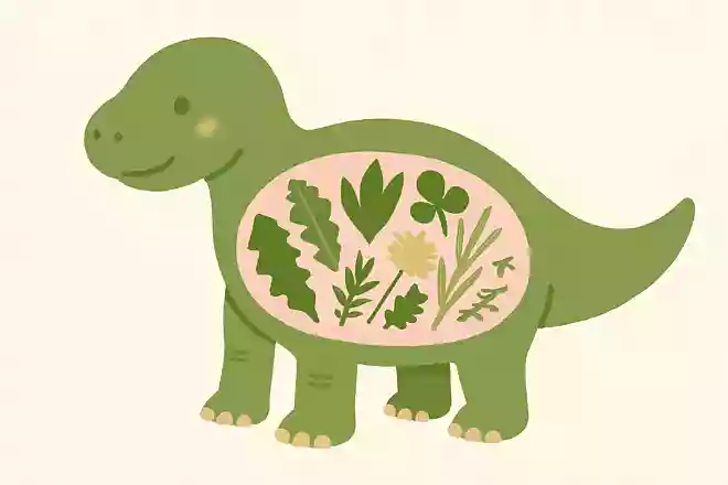 草食恐竜の胃の中に見つかったものとは?