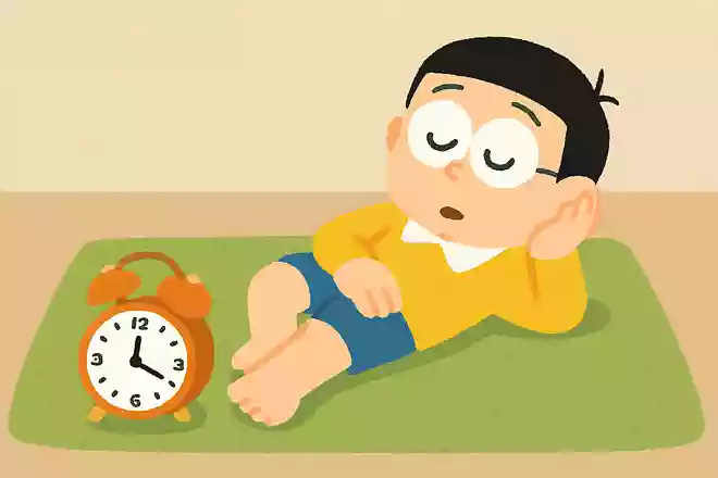 のび太は何秒で昼寝できる?