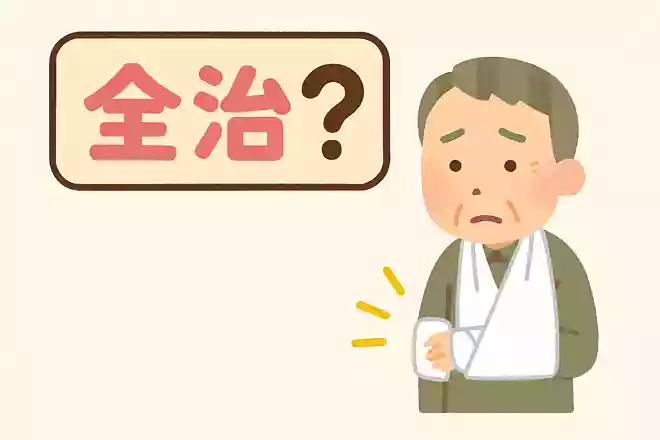 ケガをしたときなどで使用される「全治」の意味は何でしょうか?