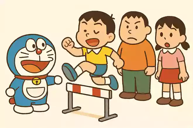 ひとにできて、きみだけにできないなんてこと、あるもんかドラえもん