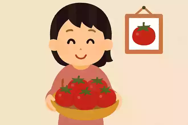 トマトはもともと観賞用だった。