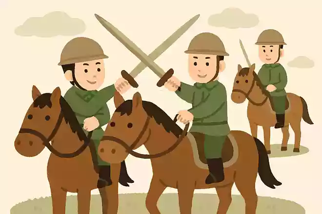 騎馬の組み方のコツは「クロス」と「身長合わせ」